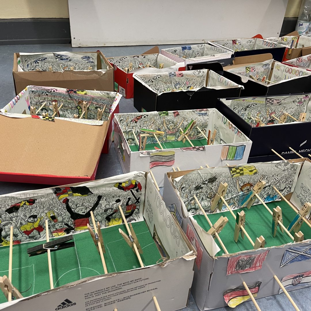 Auf die Pinsel, fertig, los