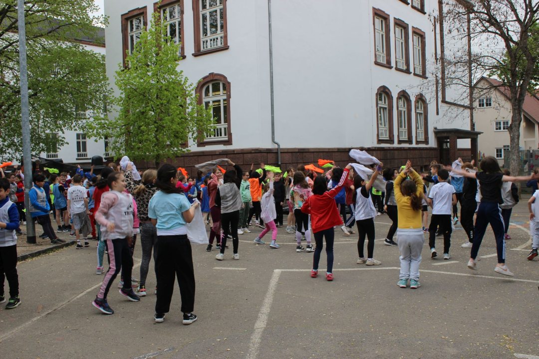 Der Schulhof als Sport-Arena