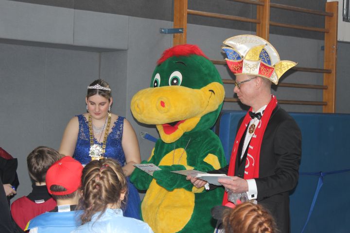 Prinzessin in der Schule